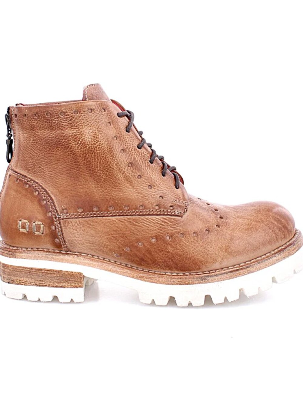 BED|STU QUATRO III Booties - Tan Rustic- LEATHER - Picture 4 of 9